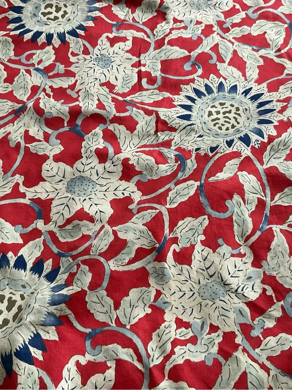 Ralph Lauren RLL Cote D’Azur Euro Sham Sunflower Red Blue